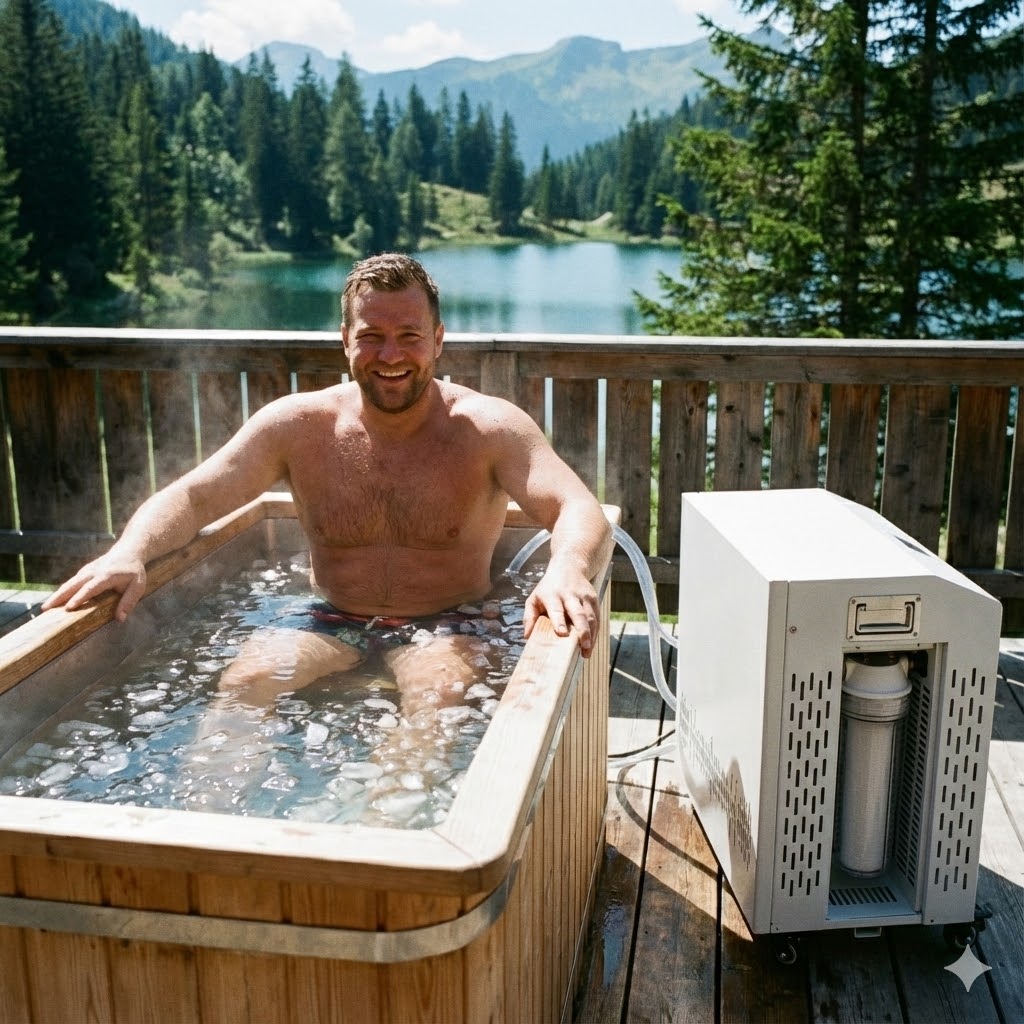 Ice Bath Chiller-D White