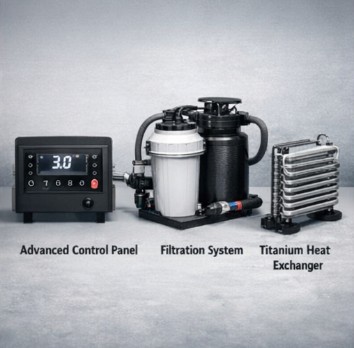 custom ice bath machine components OEM