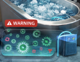 cold plunge tub water filtration and hygiene concerns in ice baths